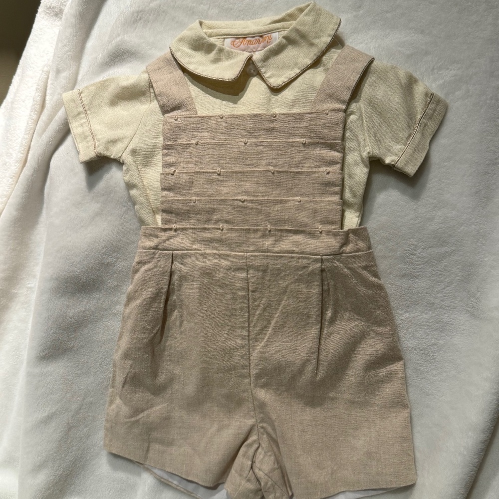 Infant Linen overalls